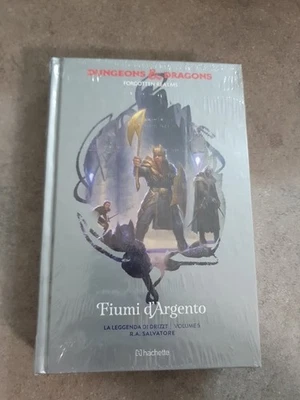 Dungeons & Dragons Fiumi D'argento La Leggenda DI DRIZZT Vol.5 Nuovo Hachette  - Immagine 1 di 3