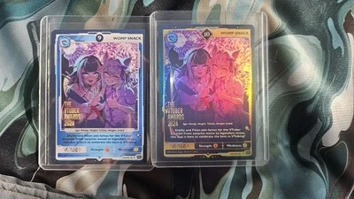 Womp Snack Full Art 10 - Shylily + Filian Gamersupps VCard Promo Holo + Regular  - Image 1 of 4
