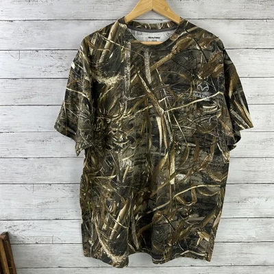 Realtree Max 5 T-Shirt Mens 2XL Max5 Camo Hunting Short sleeve - Image 1 of 4