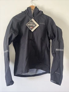 Gorewear Lupra GTX HD GoreTex Hooded Jacket Mens Medium Black - NEW - Picture 1 of 3