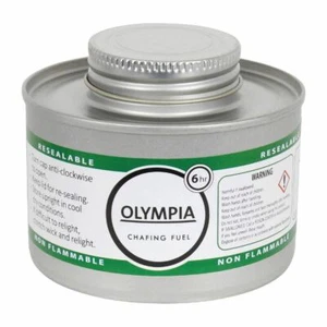 Olympia Liquid Chafing Fuel Food Warmer - Easy to Open and Reseal - 6 Hour Tins - Picture 1 of 1