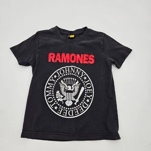 RAMONES Kids band Tee Size 10 180g-185g Black Presidential Seal SUMEY T Shirt - Picture 1 of 11