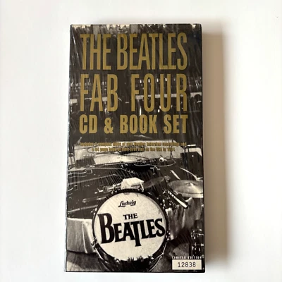 The Beatles – Fab Four CD & Book Set - Limited Edition #12838 - New & Sealed! - Image 1 of 4