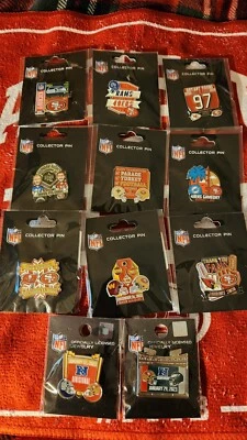 49ERS 2022 2023 SEASON GAME DAY GAMEDAY AND PLAY OFF PINS LEVI - Image 1 of 4