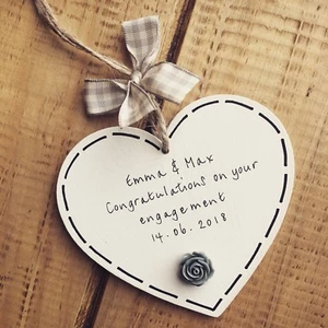 Personalised Engagement Gifts,Gifts for couples,Engaged,Mr&Mrs,Bride to be card - Picture 1 of 5
