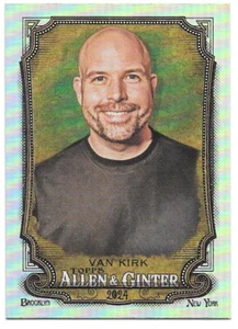 2024 Topps Allen & Ginter DANIEL VAN KIRK Silver Portrait -COMEDIAN- #215 - Picture 1 of 1