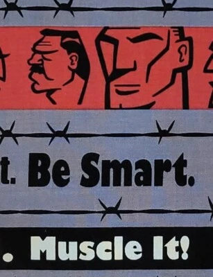 Rebel Be A Man Douglas Day Stand Tall Stripe Cotton Quilting Fabric ONE Yard - Image 1 of 4