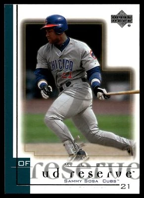 2001 UD Reserve Sammy Sosa #109 - Image 1 of 2