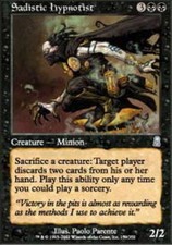 Japanese Sadistic Hypnotist ~ Near Mint Odyssey Foreign MTG Magic UltimateMTG Bl