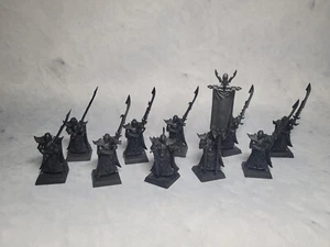Warhammer Aos Fantasy Old World Dark Elf Executioners x 10 - Picture 1 of 3