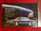 Voiture Buick LeSabre 2 pages 1995 annonce imprimée - Idéal à encadrer !