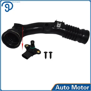 13717609811 Fit For BMW 535i 640i Engine Air Intake Hose Duct Assembly & Sensor - Picture 1 of 8