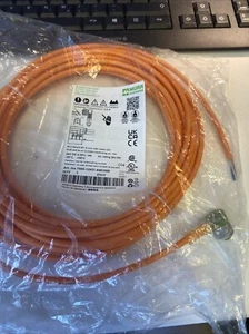 7000-12421-8461000 MURRELEKTRONIK M12 Buchse 90° mit Kabel LED PUR 4x0,34 orange - Bild 1 von 4