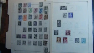 Stampsweis Spain and Cols collection on Scott Intl pages est 1580 or so stamps - Picture 1 of 22