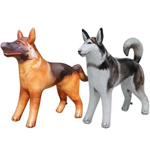 Paquete de 2 figuras de perro Jet Creations Husky pastor cachorro animal mascota fiesta vacaciones - Imagen 1 de 13