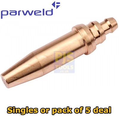 WELDABILITY, PARWELD OR SWP 1 oder 5 x ANM Acetylen Gasschneidddüse 1/32 3/64 1/16 5/64 3/32 1/8 Düsen