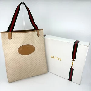 Vintage Gucci Tasche Sherry Line Weiß PVC Original B04-0254 - Bild 1 von 12