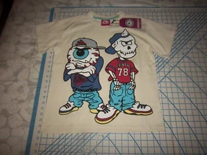ADULT SMALL MISHKA NYC MNWKA DEATH 78 GRAPHIC T-SHIRT - NWT - Picture 1 of 4