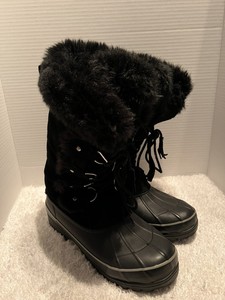 Las mejores ofertas en Botas negras de piel sintética para Mujeres | eBay