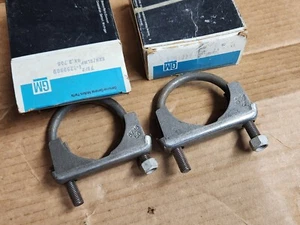 1967-1970 Corvette Saddle Dual Exhaust Clamps GM# 1259609 NOS - Picture 1 of 2