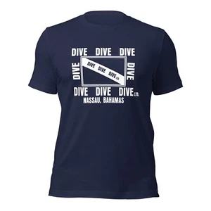 Paul Walker Shirt- DIVE SHIRT BAHAMAS NASSAU - INTO THE BLUE - Navy Blue - Picture 1 of 3