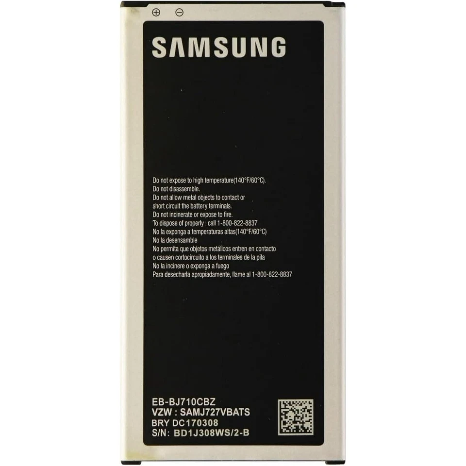 Genuine Samsung (EB-BJ710BBU) 3300mAh Battery for Samsung Galaxy J7 Wholesale - Image 1 of 1