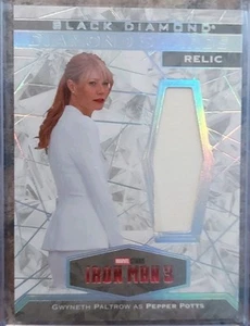 2021 Upper Deck Marvel Black Diamond Shards Gwyneth Paltrow Pepper Potts #DS-GP - Picture 1 of 2