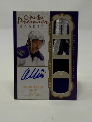 2008-09 O-Pee-Chee Premier Gold Spectrum 06/15 Oscar Moller #60 Rookie Auto RC - Image 1 of 2