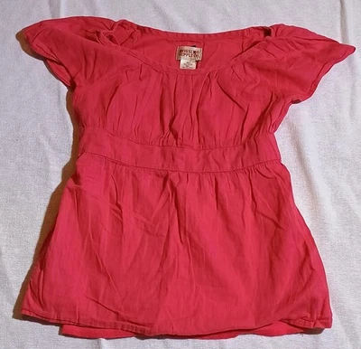 Mossimo Supply Co / Shirt with Built-In Tank / Kids / Size Small / Coral / Lay - Image 1 of 4
