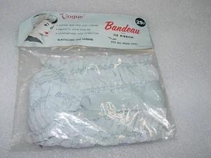 Bandeau de moda vintage con cinta de lazo red para el cabello años 50-60 elástico nuevo de lote raro - Imagen 1 de 2