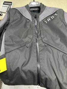 Motorcycle Terrain Jacket black/charcoal - large - Picture 1 of 4