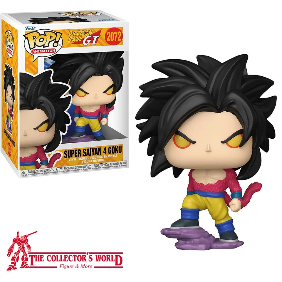 Funko Pop Dragon Ball Gt Goku Super Saiyan 4 2072 Figura Vinyl 9 CM Nuevo Legit - Imagen 1 de 1