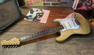 Tokai 1979 ST60 Springy Sound Natural Made in Japan Vintage ST Type E.Guitar - Image 1 of 4