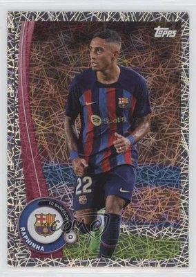 2022-23 Topps FC Barcelona Fan Set Electro Raphinha #BA-15 - Image 1 of 2