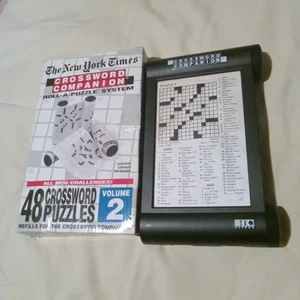 The New York Times Crossword Companion Roll-A-Puzzle Volumes 1&2 Read - Picture 1 of 4
