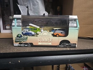 Greenlight Chase Summer Festival NIB Volkswagen Set of 4 - Picture 1 of 1