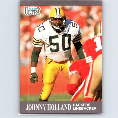 1991 Fleer Ultra - Johnny Holland #173 - Green Bay Packers - Image 1 of 2