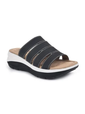 PLANTILLAS MONTAÑA BLANCAS Mujer Marrón OutFascinate Sandalias de Cuña 6 M Foto 1 de 2