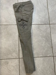 Miss Me 26 Green Cargo Pants - Picture 1 of 3