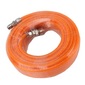HG High Elasticity High Pressure Braided Clear PVC Vinyl Tubing Flexible Vinyl T - Afbeelding 1 van 12