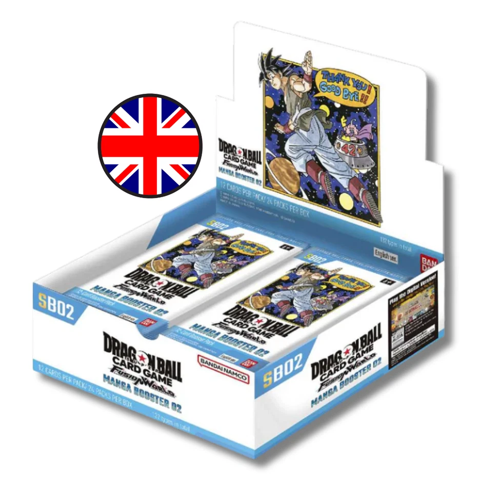 Dragon Ball Super Fusion World Display Booster Box - SB-02 Manga SB02 ENG - Image 1 of 1
