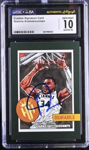 2000 Giannis Antetokounmpo #PP3 CGC 10 Auto 10 - Picture 1 of 2