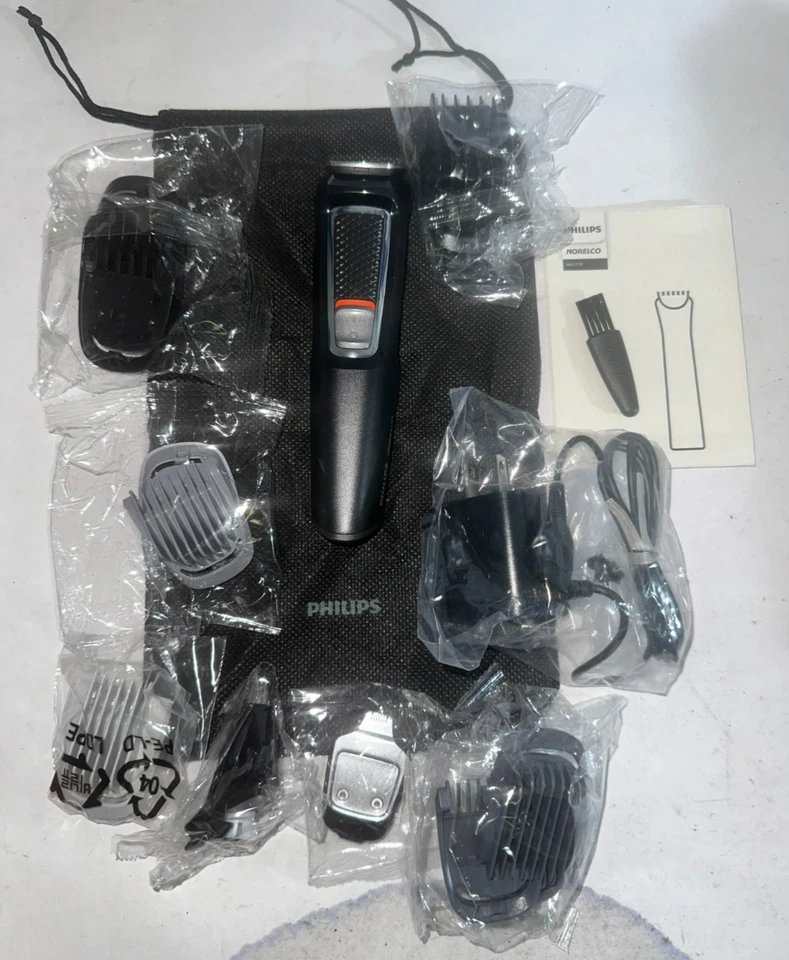 Philips Norelco MG3770 Multi Groomer Barba Recortadora Kit Negro Foto 1 de 4