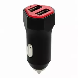 AKIKO Dual 4.8A 2 Port Rapid USB Car Charger Adapter Apple iPhone 8 X XR XS Max - Picture 1 of 4