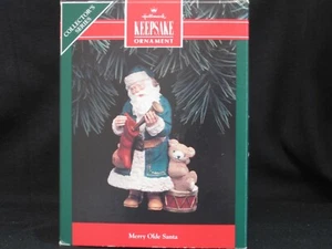 1992 HALLMARK - MERRY OLDE SANTA - 3RD IN MERRY OLDE SANTA SERIES - MINT IN BOX - Picture 1 of 2