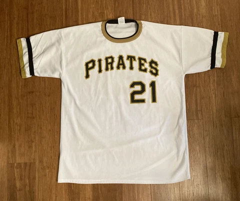 PITTSBUURGH PIRATES PNC PARK SGA ROBERTO CLEMENTE #21 JERSEY - ADULT XL Cover