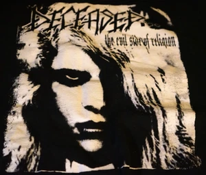 Camiseta Deceased The Evil Side Of Religion casi nueva una vez propiedad de Alex Bouks - Imagen 1 de 5