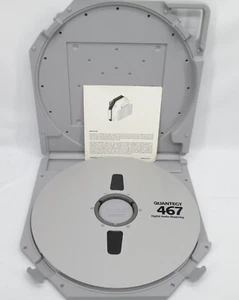 Quantegy 467 Digital 1/2" Master Tape 9700ft 14" Nab Reel 1/2"x9700' + Hard Case - Picture 1 of 3