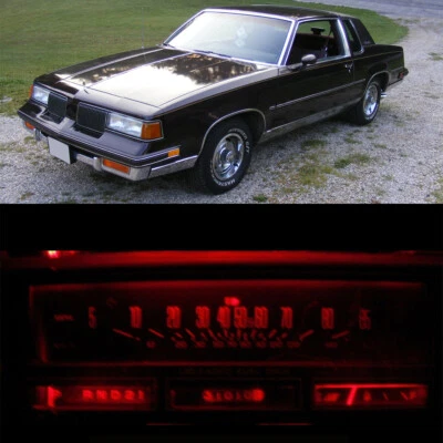 Gauge Cluster LED Dashboard Bulbs Red For Oldsmobile 1978-1988 Olds Cutlass - Image 1 of 4