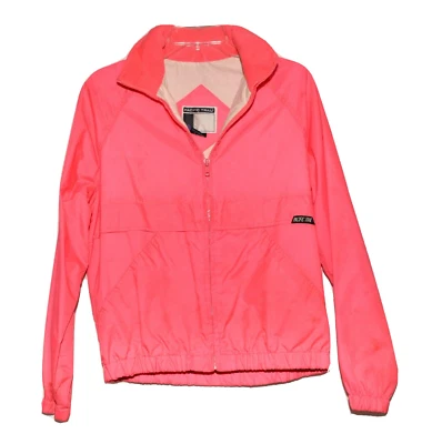 Chaqueta cortavientos Pacific Trail rosa ligera para mujer con capucha empacable talla S Foto 1 de 4